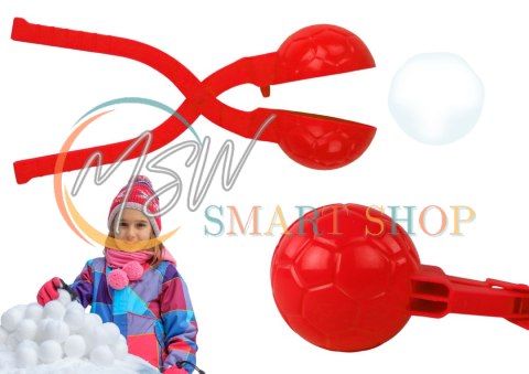 Śnieżkomat Maszynka do Kulek Śnieżnych Wzór Piłki Czerwona 20cm x 5cm x 5cm Śnieżkomat Maszynka do Kulek Śnieżnych Wzór Piłki Czerwona 20cm x 5cm x 5cm