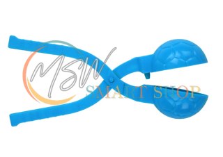 Śnieżkomat Maszynka do Kulek Śnieżnych Wzór Piłki Niebieska 20cm x 5cm x5cm