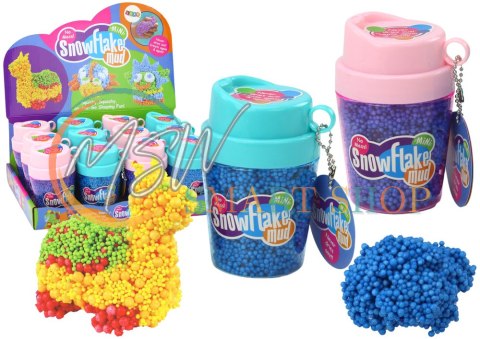 Squishy Kulki Styropianowe Masa w Kubeczku Niebieski Squishy Kulki Styropianowe Masa w Kubeczku Niebieski