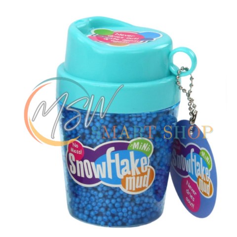 Squishy Kulki Styropianowe Masa w Kubeczku Niebieski Squishy Kulki Styropianowe Masa w Kubeczku Niebieski