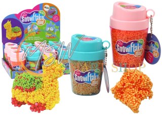 Squishy Kulki Styropianowe Masa w Kubeczku Pomarańczowy