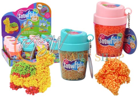 Squishy Kulki Styropianowe Masa w Kubeczku Pomarańczowy Squishy Kulki Styropianowe Masa w Kubeczku Pomarańczowy