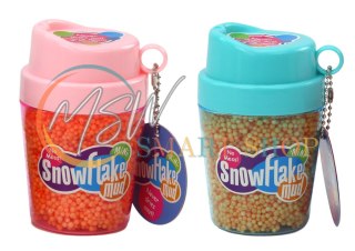 Squishy Kulki Styropianowe Masa w Kubeczku Pomarańczowy