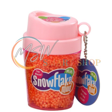 Squishy Kulki Styropianowe Masa w Kubeczku Pomarańczowy Squishy Kulki Styropianowe Masa w Kubeczku Pomarańczowy