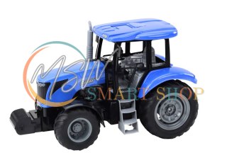 Traktor Zdalnie Sterowany RC 2.4G Dźwięki Niebieski