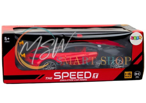 Zdalnie Sterowane Sportowe Auto Czerwone 1:16 RC Samochód Zdalnie Sterowane Sportowe Auto Czerwone 1:16 RC Samochód