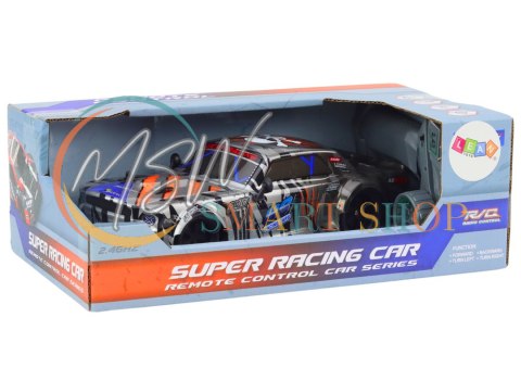 Zdalnie Sterowane Sportowe Auto RC 1:18 Szare Zdalnie Sterowane Sportowe Auto RC 1:18 Szare