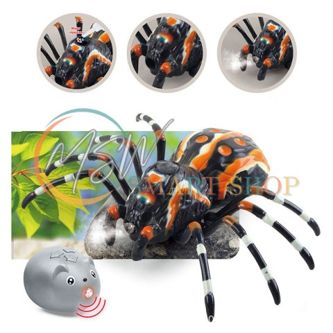 Zdalnie Sterowany Pająk Tarantula Podczerwień Czarny R/C ST Zdalnie Sterowany Pająk Tarantula Podczerwień Czarny R/C ST