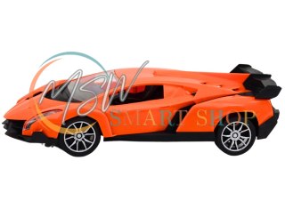 Zdalnie Sterowany Samochód Sportowy Pomarańczowe Auto RC 1:16