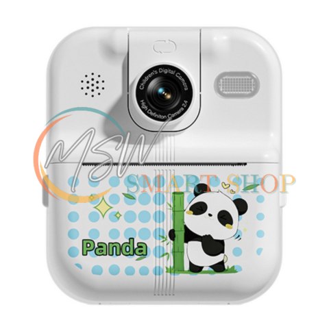 Aparat Natychmiastowy z Drukarką Termiczną Gry 3 Rolki Biały Panda Aparat Natychmiastowy z Drukarką Termiczną Gry 3 Rolki Biały Panda
