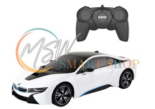 Auto RC 1:18 Rastar BMW I8 Białe
