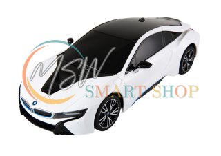 Auto RC 1:18 Rastar BMW I8 Białe