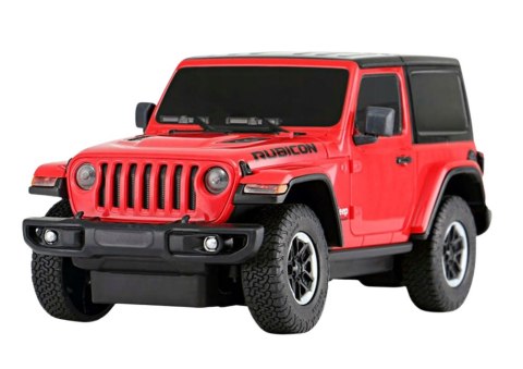 Auto R/C 1:24 Zdalnie Sterowany JEEP Wrangler JL Rubicon Czerwony Auto R/C 1:24 Zdalnie Sterowany JEEP Wrangler JL Rubicon Czerwony