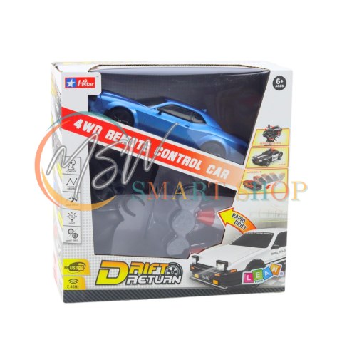 Auto Sportowe Drift Wymienne Koła Zdalnie Sterowany RC 4WD Niebieskie Sport Auto Sportowe Drift Wymienne Koła Zdalnie Sterowany RC 4WD Niebieskie Sport