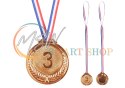 Brązowy Medal Trzecie Miejsce Nagroda Trofeum Cynkowy 6,5cm