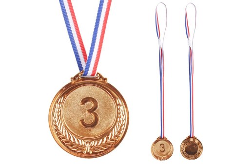 Brązowy Medal Trzecie Miejsce Nagroda Trofeum Cynkowy 6,5cm Brązowy Medal Trzecie Miejsce Nagroda Trofeum Cynkowy 6,5cm