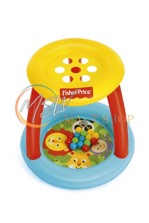 Dmuchany Brodzik Z Daszkiem Fisher-Price Bestway 93541 Dmuchany Brodzik Z Daszkiem Fisher-Price Bestway 93541