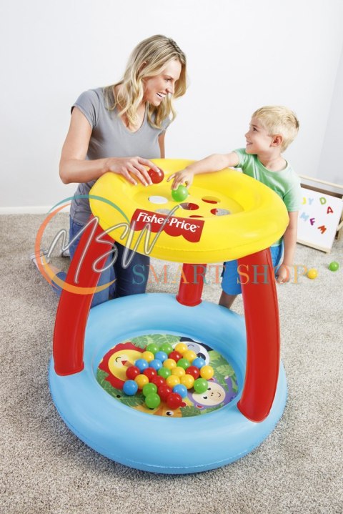 Dmuchany Brodzik Z Daszkiem Fisher-Price Bestway 93541 Dmuchany Brodzik Z Daszkiem Fisher-Price Bestway 93541
