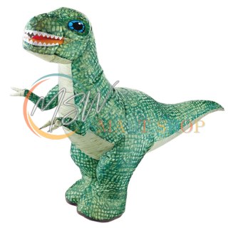 Duży Dinozaur Dmuchany Zdalnie Sterowany RC Zielony 130 x 190cm