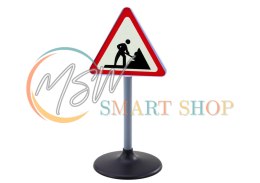Duży Znak Ostrzegawczy Prace Drogowe Edukacyjny 70cm