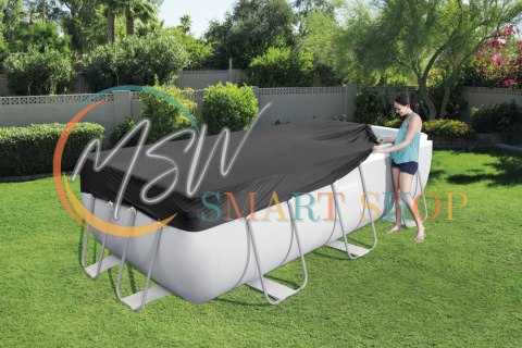 Pokrywa Do Basenu Stelażowego 404/412 cm x 201 cm Bestway 58232