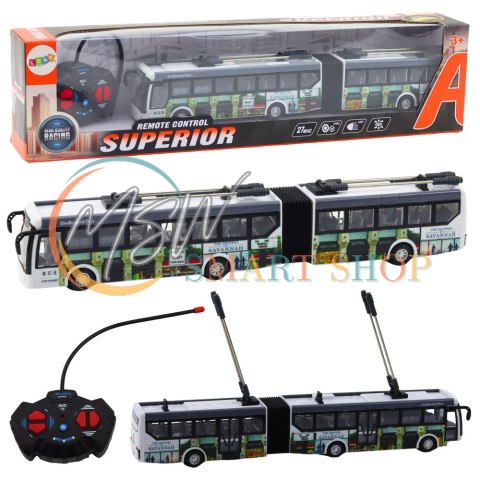 Trolejbus Miejski Zdalnie Sterowany RC Światła Transport Publiczny Trolejbus Miejski Zdalnie Sterowany RC Światła Transport Publiczny