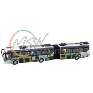 Trolejbus Miejski Zdalnie Sterowany RC Światła Transport Publiczny