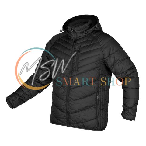 Kurtka Mix&Match, pikowana, puchowa, lekka, czarna, rozmiar XXL