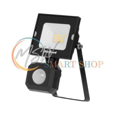 Reflektor led 10W Rebel z sensorem zmierzchu i ruchu, 6500K, 230V Reflektor led 10W Rebel z sensorem zmierzchu i ruchu, 6500K, 230V