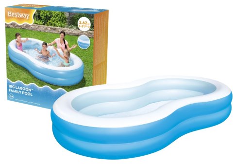 Basen Dmuchany 262 x 157 x 46 cm Bestway 54117 Basen Dmuchany 262 x 157 x 46 cm Bestway 54117
