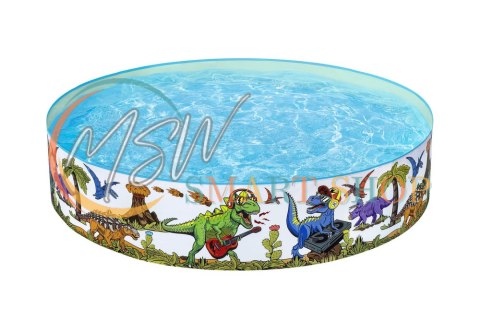 Basen Ogrodowy Dinozaury 183 cm x 38 cm Bestway 55022 Basen Ogrodowy Dinozaury 183 cm x 38 cm Bestway 55022