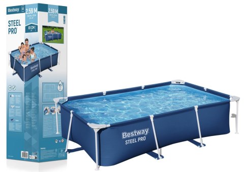 Basen Ogrodowy Stelażowy 259 x 170 x 61cm Bestway 56403 Basen Ogrodowy Stelażowy 259 x 170 x 61cm Bestway 56403
