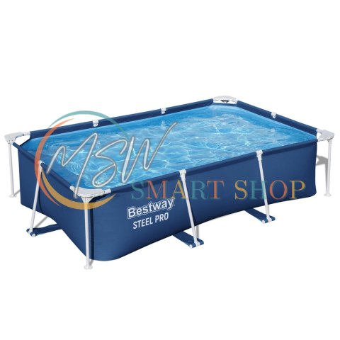 Basen Ogrodowy Stelażowy 259 x 170 x 61cm Bestway 56403 Basen Ogrodowy Stelażowy 259 x 170 x 61cm Bestway 56403