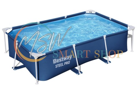 Basen Ogrodowy Stelażowy 259 x 170 x 61cm Bestway 56403 Basen Ogrodowy Stelażowy 259 x 170 x 61cm Bestway 56403