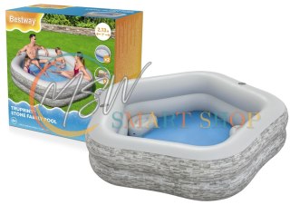 Dmuchany Basen Ogrodowy 213x 206x 53 cm Bestway 54423