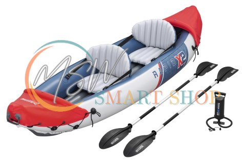 Kajak Dmuchany Dwuosobowy 321 x 88 cm Bestway 65077