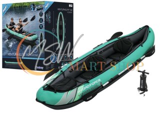 Kajak Dmuchany Dwuosobowy 330 x 86 cm Bestway 65052