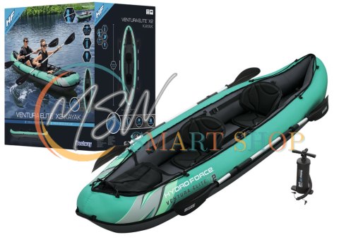 Kajak Dmuchany Dwuosobowy 330 x 86 cm Bestway 65052