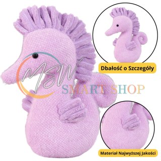 Maskotka Pluszowa Przytulanka Konik Wodny Fioletowy 25cm