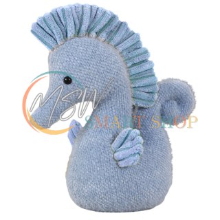 Maskotka Pluszowa Przytulanka Konik Wodny Niebieski 25cm