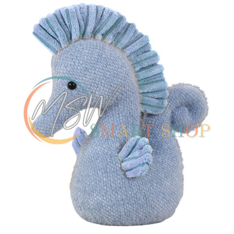 Maskotka Pluszowa Przytulanka Konik Wodny Niebieski 25cm Maskotka Pluszowa Przytulanka Konik Wodny Niebieski 25cm