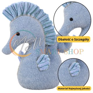 Maskotka Pluszowa Przytulanka Konik Wodny Niebieski 25cm