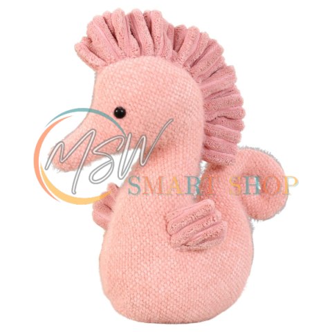Maskotka Pluszowa Przytulanka Konik Wodny Różowy 25cm Maskotka Pluszowa Przytulanka Konik Wodny Różowy 25cm