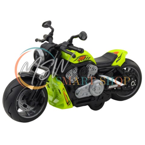 Motocykl Zabawkowy Na Baterie Napęd Światła Dźwięki Zielony Motocykl Zabawkowy Na Baterie Napęd Światła Dźwięki Zielony