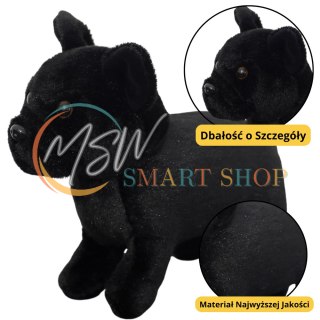 Pluszowa Maskotka Przytulanka Mały Pies Czarny 19cm