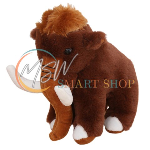 Pluszowa Maskotka Przytulanka Mamut Brązowy 20cm Pluszowa Maskotka Przytulanka Mamut Brązowy 20cm