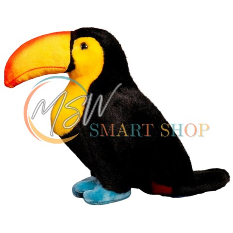 Pluszowa Maskotka Przytulanka Tukan Czarny 25cm Pluszowa Maskotka Przytulanka Tukan Czarny 25cm