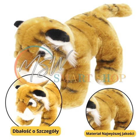 Pluszowa Maskotka Przytulanka Tygrys Kot Brązowy 25cm Pluszowa Maskotka Przytulanka Tygrys Kot Brązowy 25cm