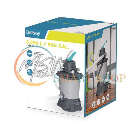 Pompa Piaskowa Do Basenów 3028L/h Bestway 58515