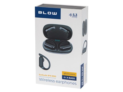 32-834# Słuchawki blow earbuds bte800 black 32-834# Słuchawki blow earbuds bte800 black